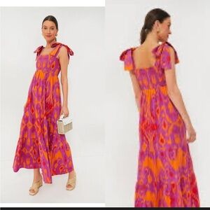 Sheridan French “Kelly” Dress in Sunset Ikat